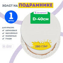 Без бренда «Холст Две картинки круглый 40 см на подрамнике» в Магнитогорске в интернет-магазине  Без бренда «Холст Две картинки круглый 40 см на подрамнике» в Магнитогорске