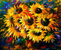 Без бренда «Собранный букет подсолнухов» в Магнитогорске