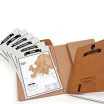 Без бренда «Скретч-карта мира стирающаяся. Карта путешествий» в Магнитогорске