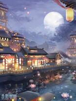 Без бренда «Ночной город на фоне луны» в Магнитогорске