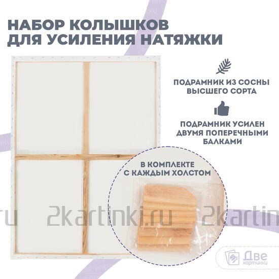 Тип товара Холст Две картинки на подрамнике 80X120