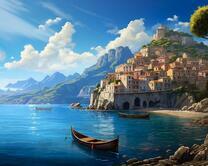 Прекрасное Амальфийское побережье