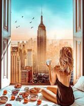 Комната в Нью-Йорке