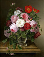 Без бренда «Хрустальная ваза с букетом ярких и красочных роз» в Магнитогорске в интернет-магазине Без бренда «Хрустальная ваза с букетом ярких и красочных роз» в Магнитогорске