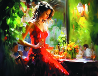 Без бренда «Милая девушка с бокалом шампанского» в Магнитогорске в интернет-магазине  Без бренда «Милая девушка с бокалом шампанского» в Магнитогорске