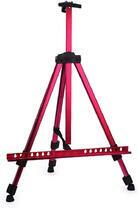 Без бренда «Коробка 25 шт.: Металлический мольберт тренога в чехле, телескопический, красный» в Магнитогорске