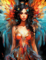 Без бренда «Девушка в ярком костюме в стиле фэнтези» в Магнитогорске в интернет-магазине Без бренда «Девушка в ярком костюме в стиле фэнтези» в Магнитогорске