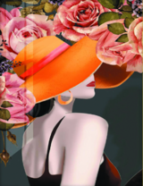 Без бренда «Дама в яркой шляпе и розы» в Магнитогорске