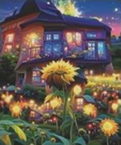 Без бренда «Сказочный домик и поле подсолнухов» в Магнитогорске