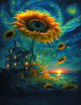 Без бренда «Фэнтези сюжет с подсолнухом» в Магнитогорске