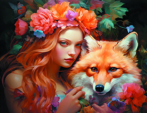 Без бренда «Рыжая девушка и рыжая лисица» в Магнитогорске