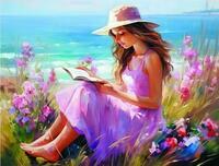 Без бренда «Девочка читает на берегу» в Магнитогорске в интернет-магазине  Без бренда «Девочка читает на берегу» в Магнитогорске