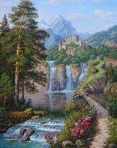 Коробка 25 шт. картин по номерам BOX25-NM-00034